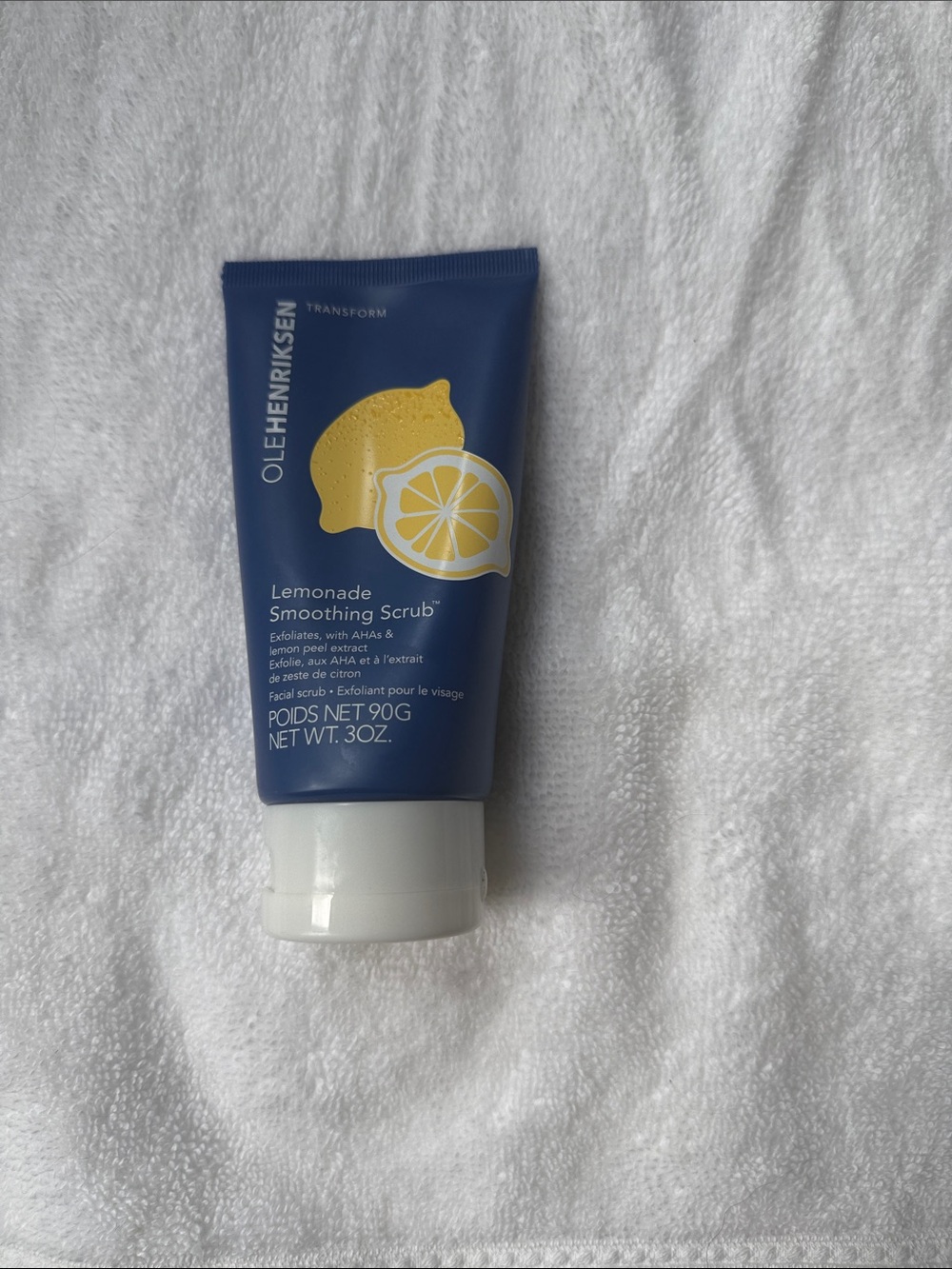 Ole Henriksen Lemonade Smoothing Scrub - Blue and Yellow